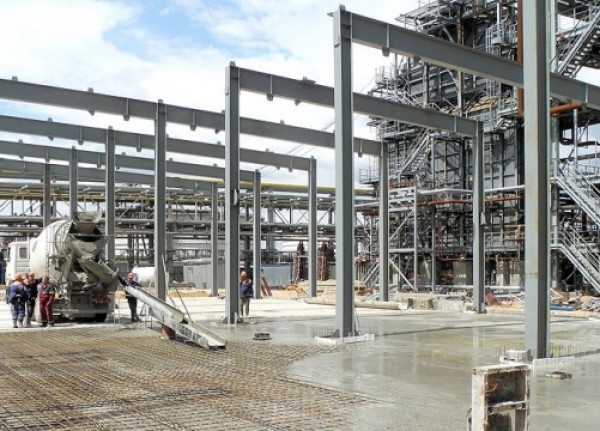 The construction of H-Oil hydrogen production unit is being completed at Mozyr refinery