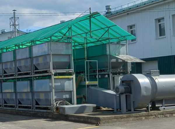 The Belarusian company Mozyrselmash has developed and established the production of a container dryer, which is not inferior to its imported counterparts