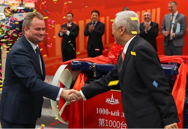 The plant for the production of engines opened in the "Great stone"