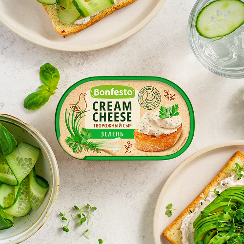ОАО «Туровский молочный комбинат»: Cream Cheese Bonfesto – творожный сыр с яркими вкусами